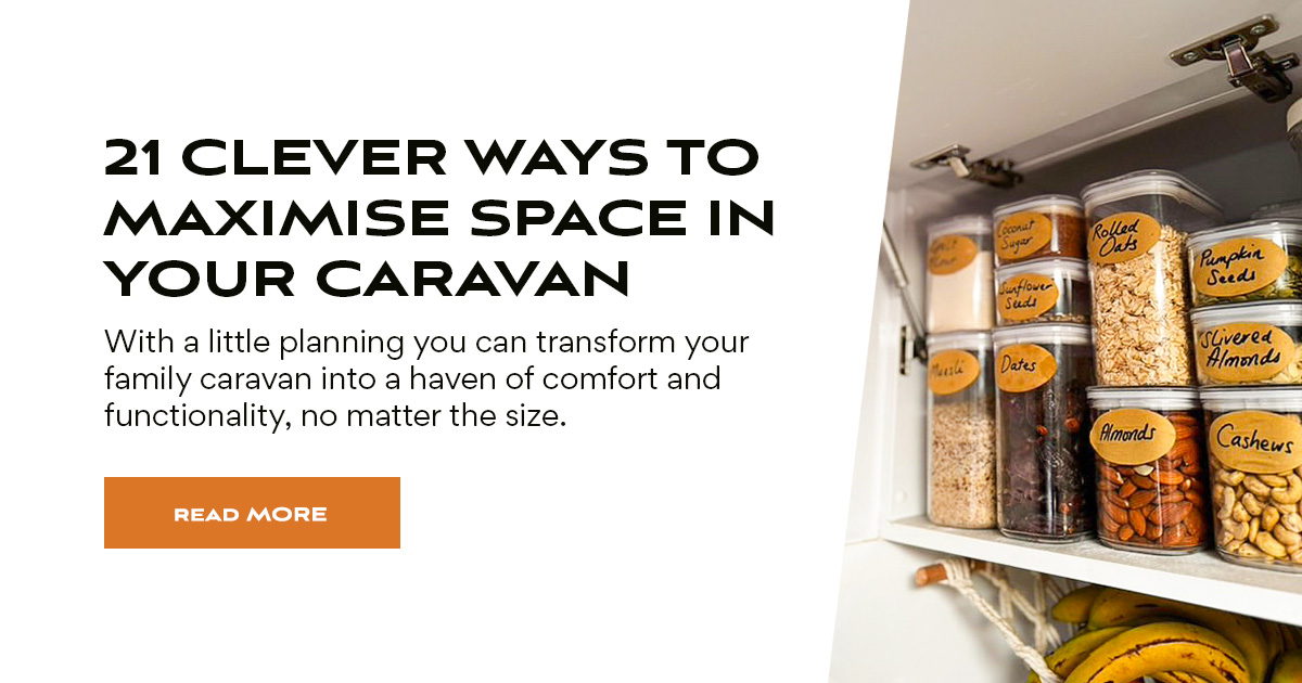 Maximising Space in Your Family Caravan – Wonderland RV