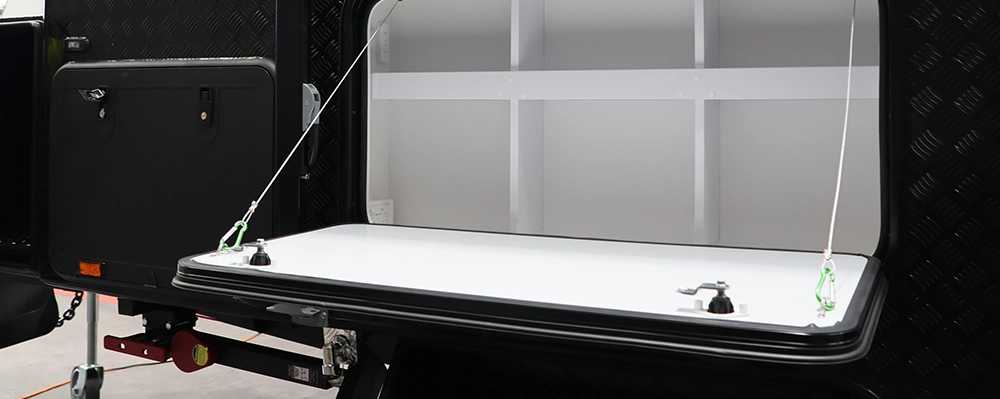 Smart storage ideas for caravan