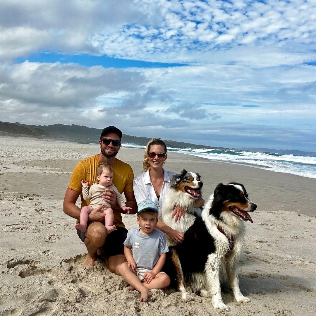 Aussies Lapping It Up family photo