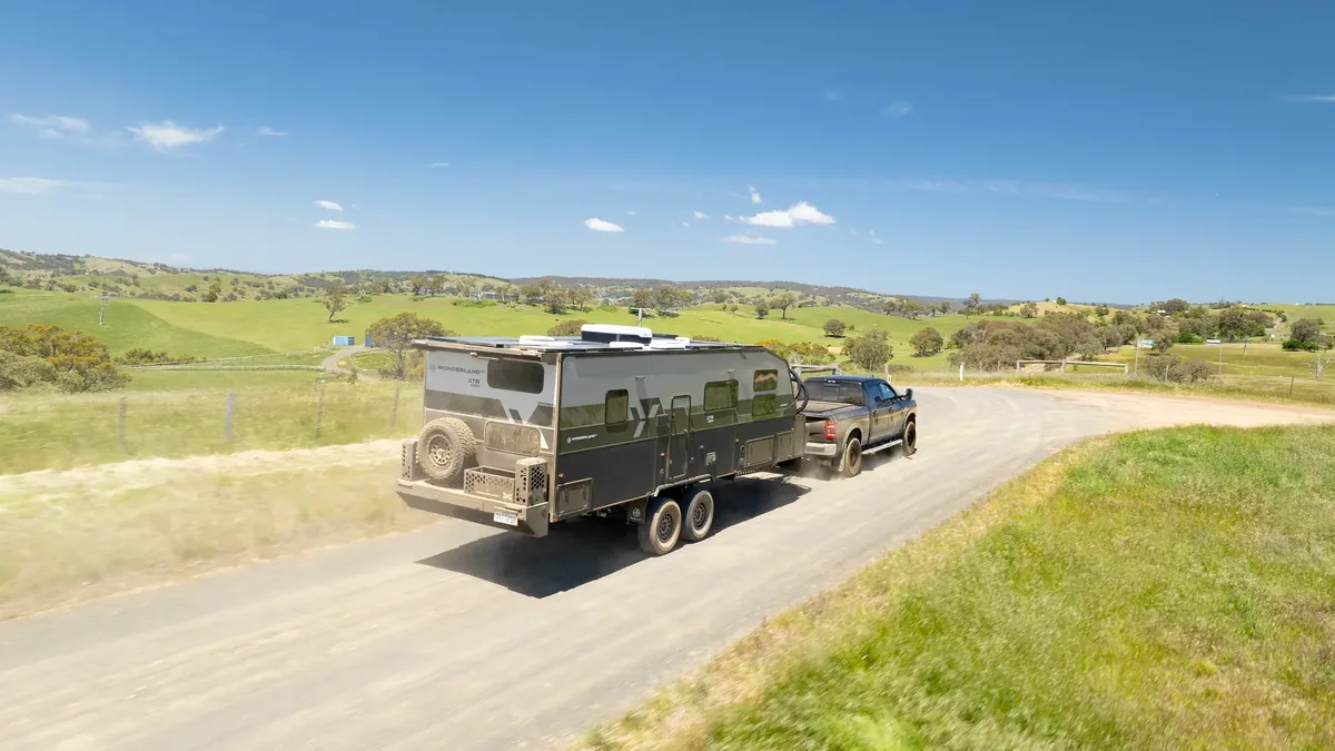 Wonderland RV XTR off-road caravan, exterior