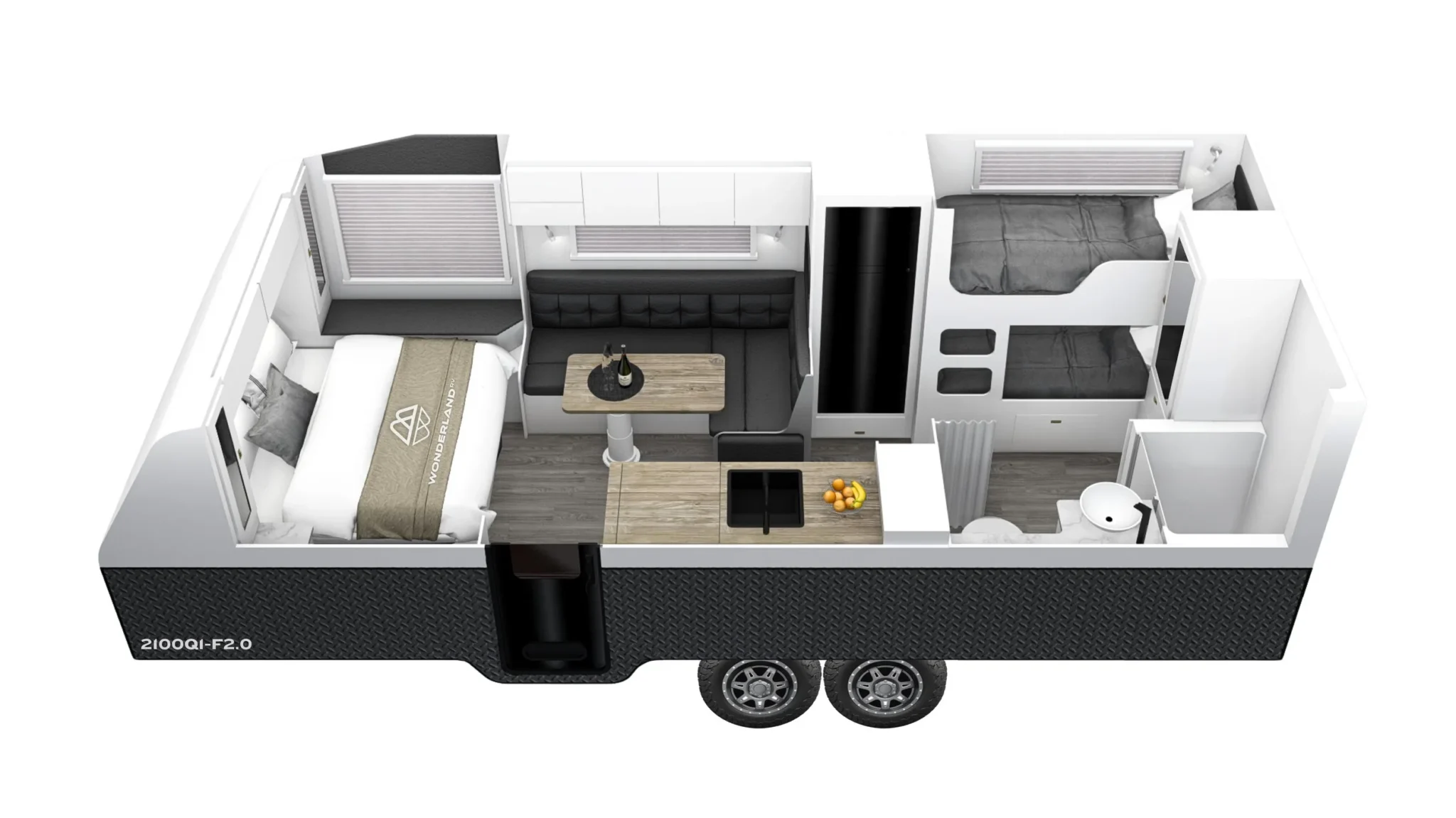 Cutaway of The Feel Good Family&rsquo;s Solara 2100Q1-F2.0 layout